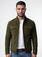 CASTI | CHAQUETA DE ANTE ENTRETIEMPO