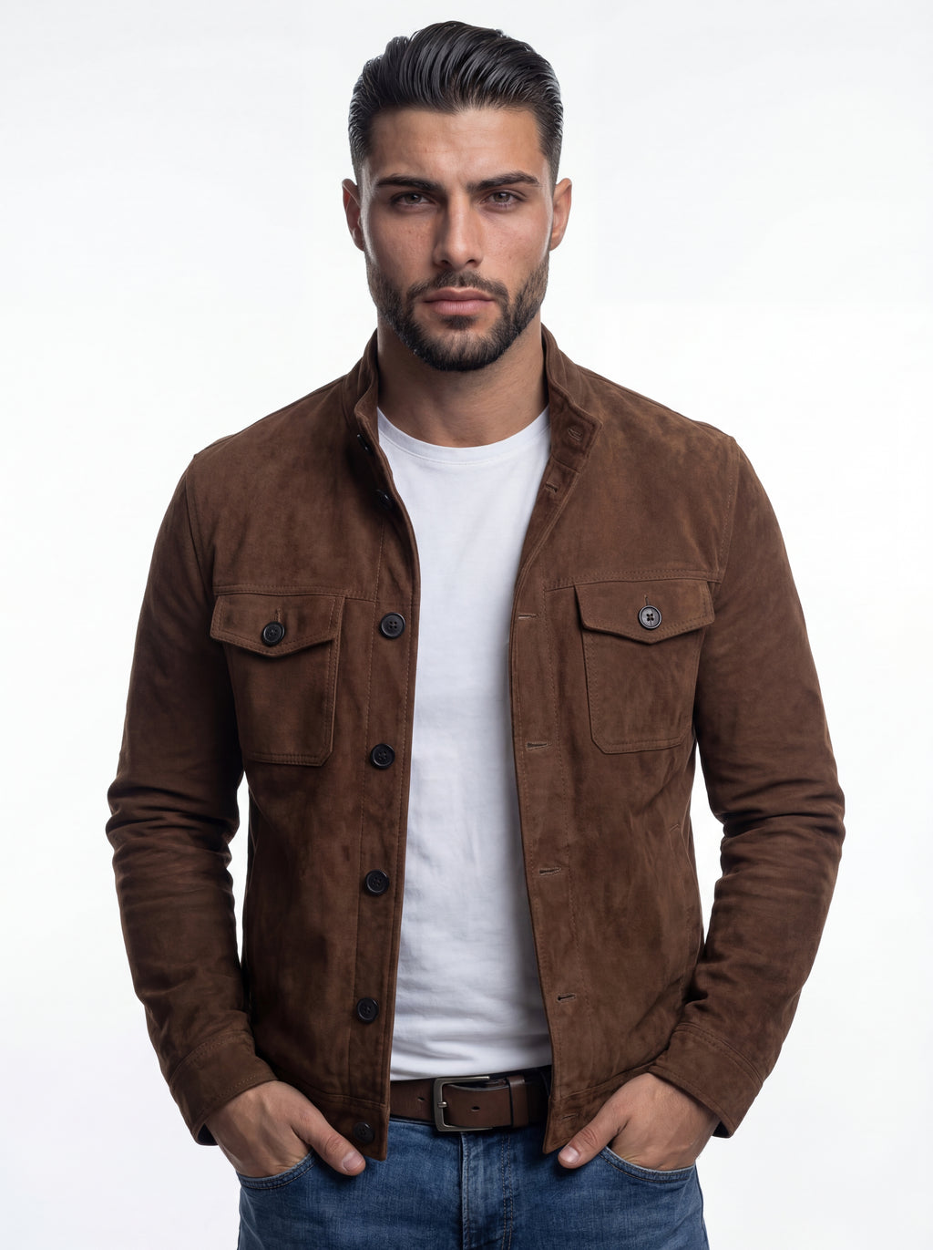 CASTI | CHAQUETA DE ANTE ENTRETIEMPO