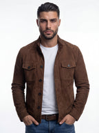 CASTI | CHAQUETA DE ANTE ENTRETIEMPO