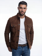 CASTI | CHAQUETA DE ANTE ENTRETIEMPO