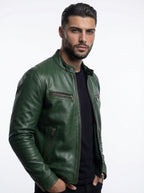 STEV | CHAQUETA DE CUERO VINTAGE