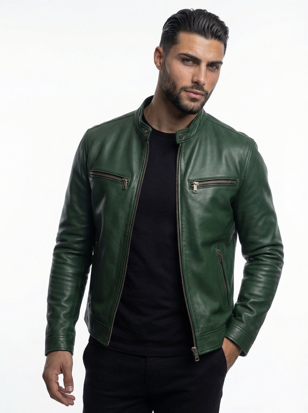 STEV | CHAQUETA DE CUERO VINTAGE