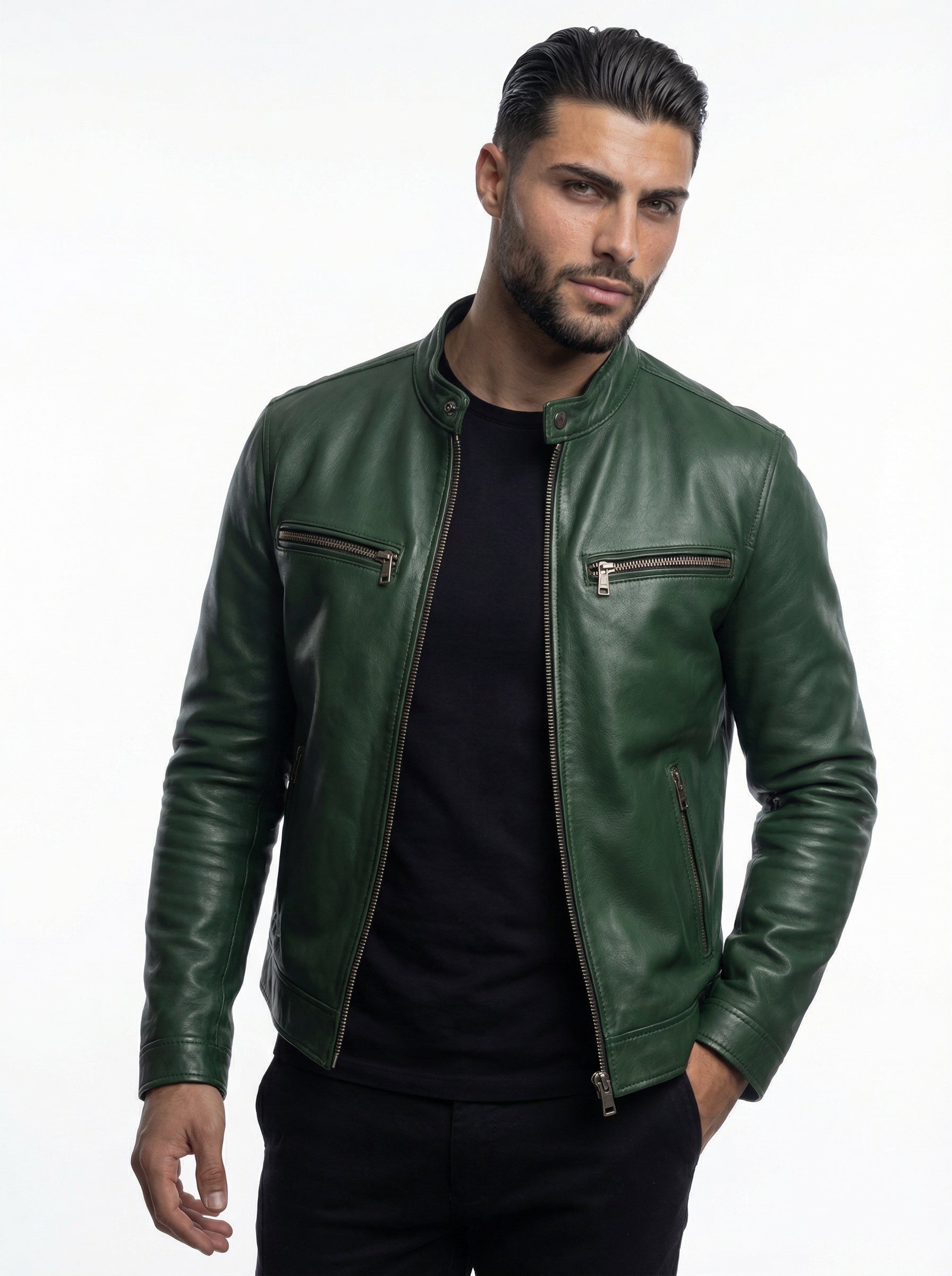 STEV | CHAQUETA DE CUERO VINTAGE