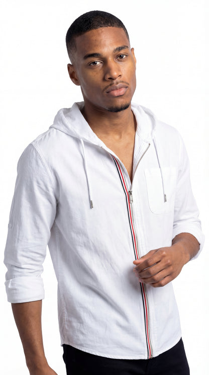 MANTO | CAMISA CON CAPUCHA