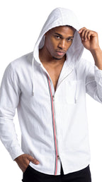 MANTO | CAMISA CON CAPUCHA