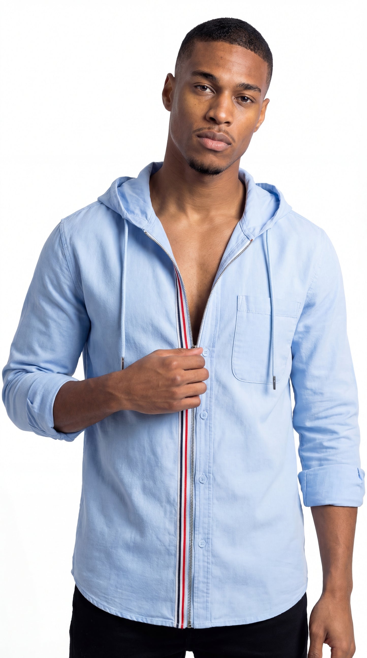 MANTO | CAMISA CON CAPUCHA