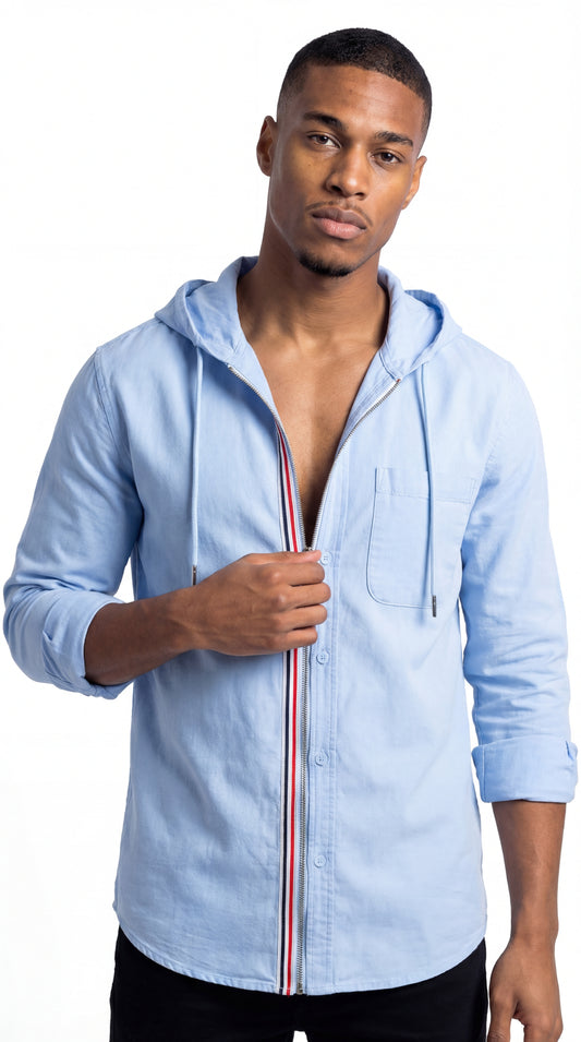 MANTO | CAMISA CON CAPUCHA