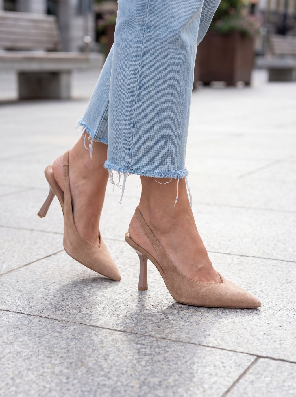 LUME™ | TACONES BAJOS NUDE COLOUR