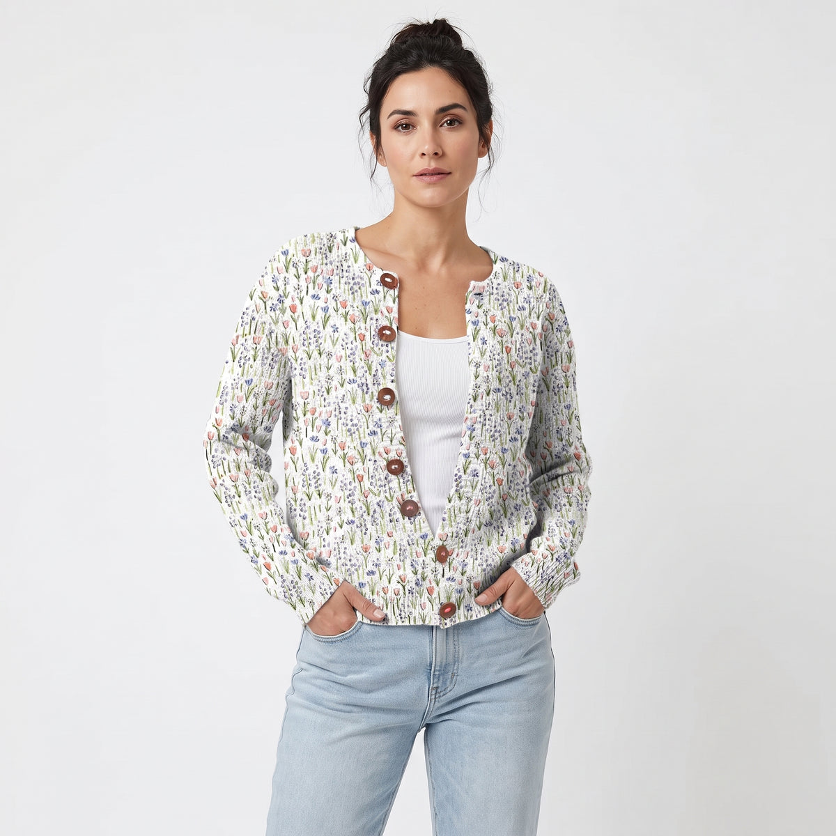 IVADELLE™ | CÁRDIGAN DE PUNTO ESTILO VINTAGE