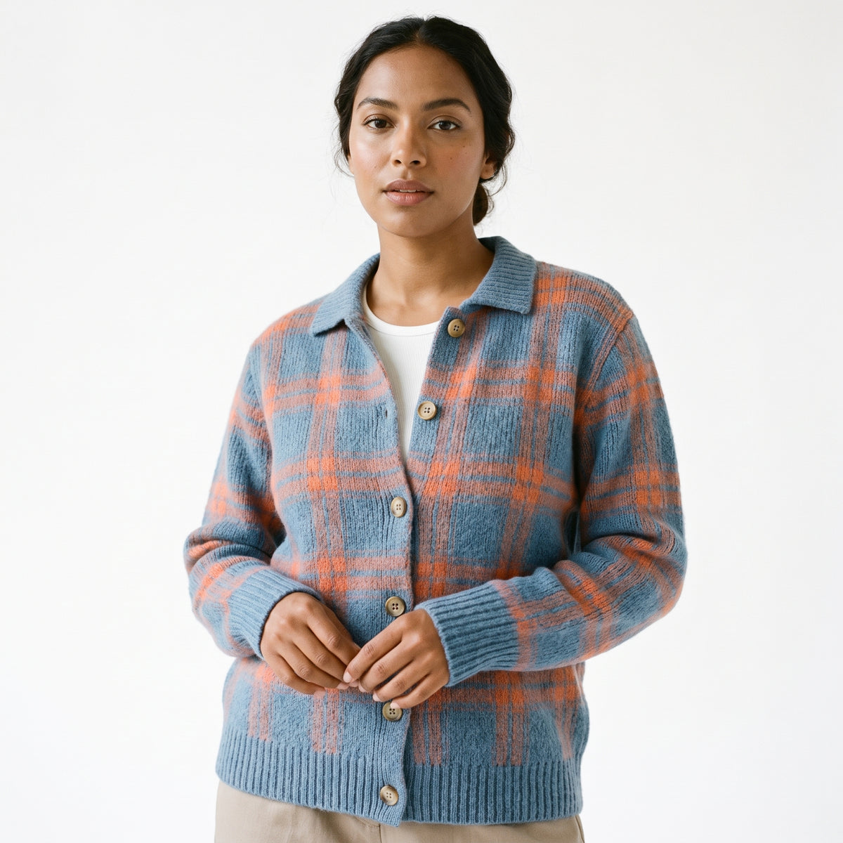 ZAFIRA™ | CAMISA ABOTONADA ESTILO CÁRDIGAN