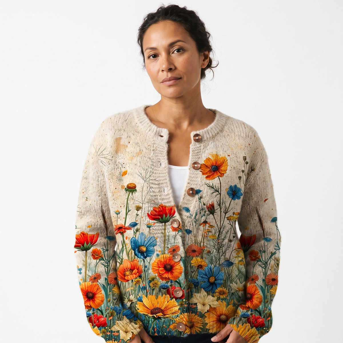 TANSY™ | CÁRDIGAN CON ESTAMPADO FLORAL VINTAGE