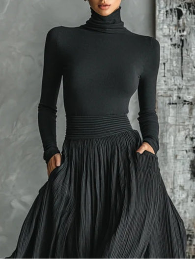 LUNA | TRAJE NEGRO REAL