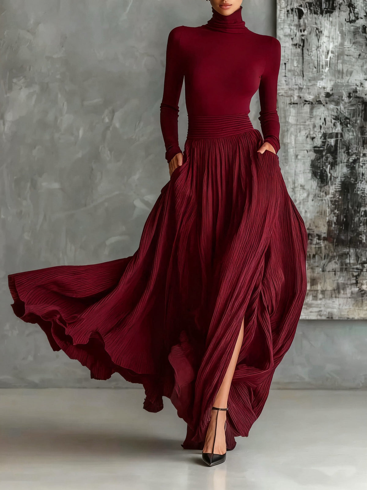 LUNA | TRAJE NEGRO REAL