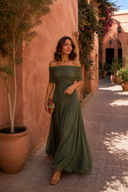 VESTIDO DE TOLEDO EN VERDE