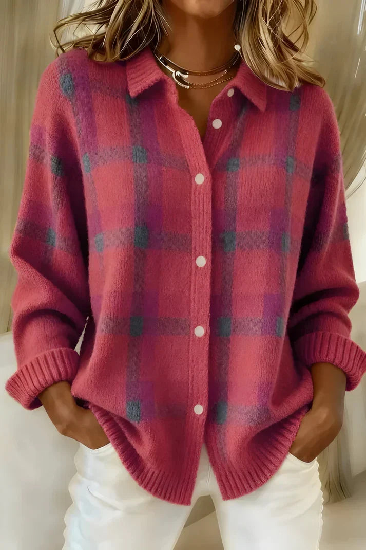 ZAFIRA™ | CAMISA ABOTONADA ESTILO CÁRDIGAN