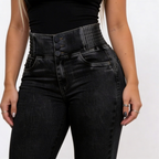 DOM | JEANS DE TIRO ALTO