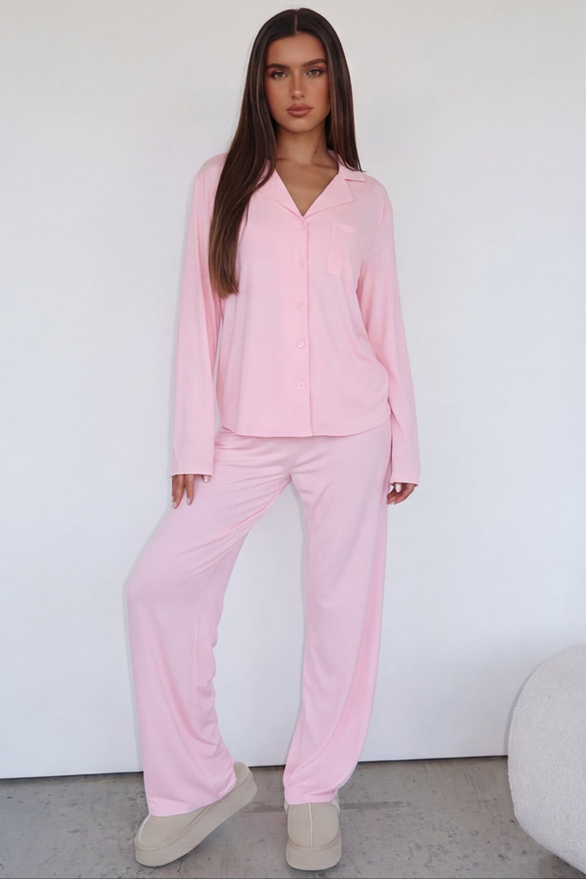 PIJAMA BLUSH DREAM SET