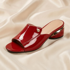 MAUVE | TACONES DIAPOSITIVA CON SUELA DE CHAROL