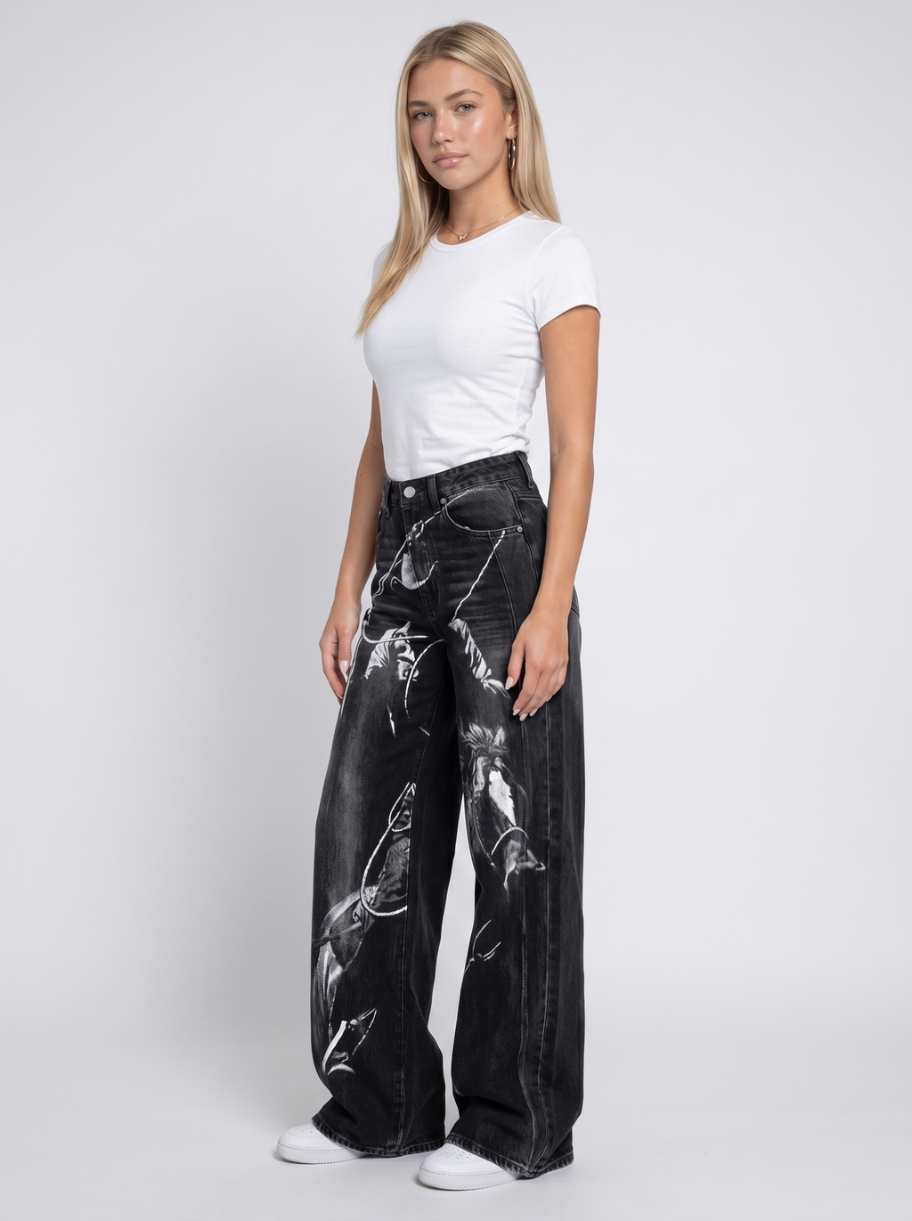 BOBE | VAQUEROS OVERSIZE DE CORTE ANCHO