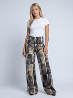 FELINE | VAQUEROS OVERSIZE DE CORTE ANCHO