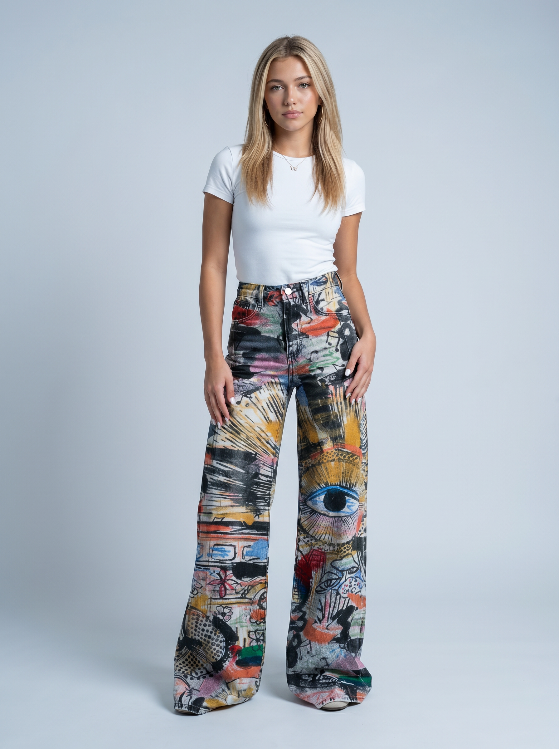 IRIS | VAQUEROS OVERSIZE DE CORTE ANCHO
