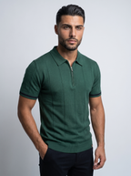 VANTA | POLO CLEAN-FIT DE CREMALLERA