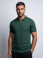 VANTA | POLO CLEAN-FIT DE CREMALLERA