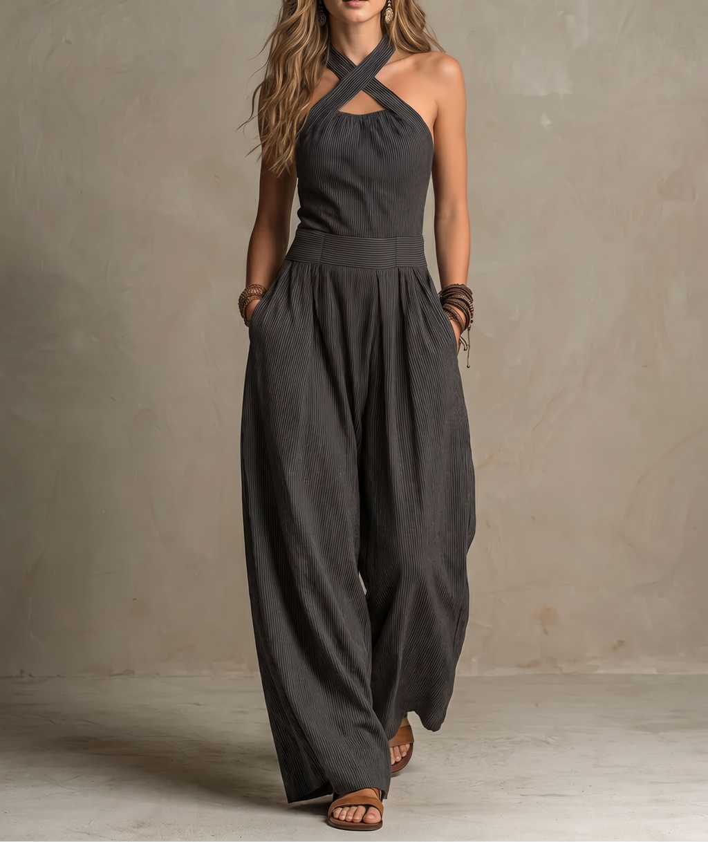 GIOVANNA | MONO CON ELEGANTE ESCOTE CUZADO