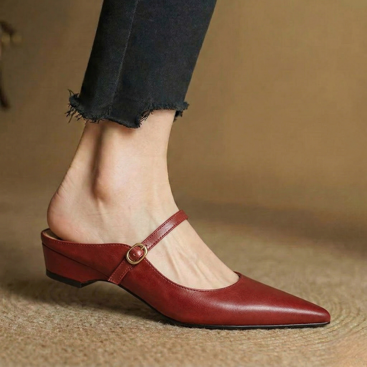 Neok | Mules de Piel Genuina