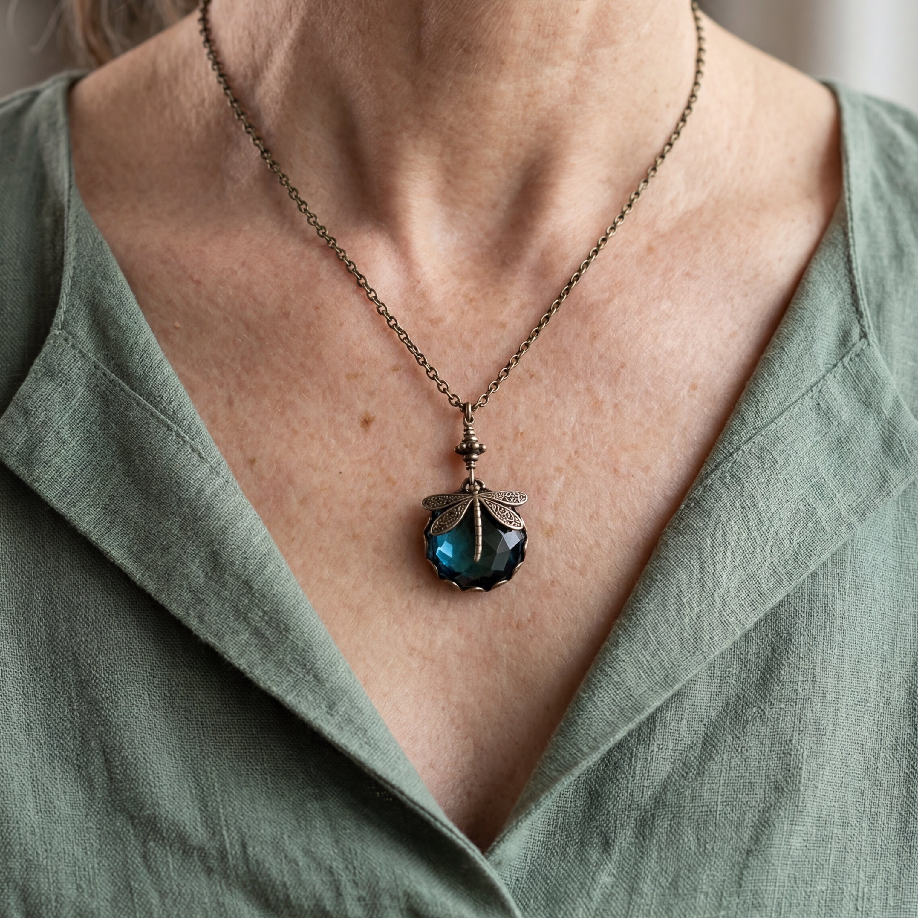 VINTAGE | COLGANTE LIBÉLULA