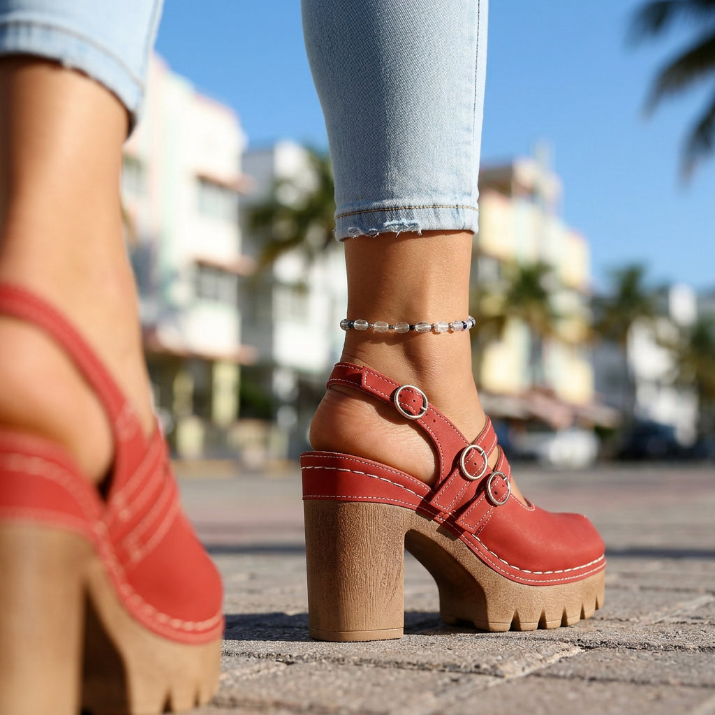 DELILAH | TACONES DE TALÓN ABIERTO