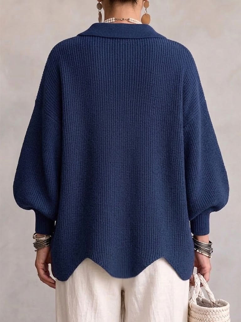 MARTINA | CÁRDIGAN OVERSIZE CON DORADOS