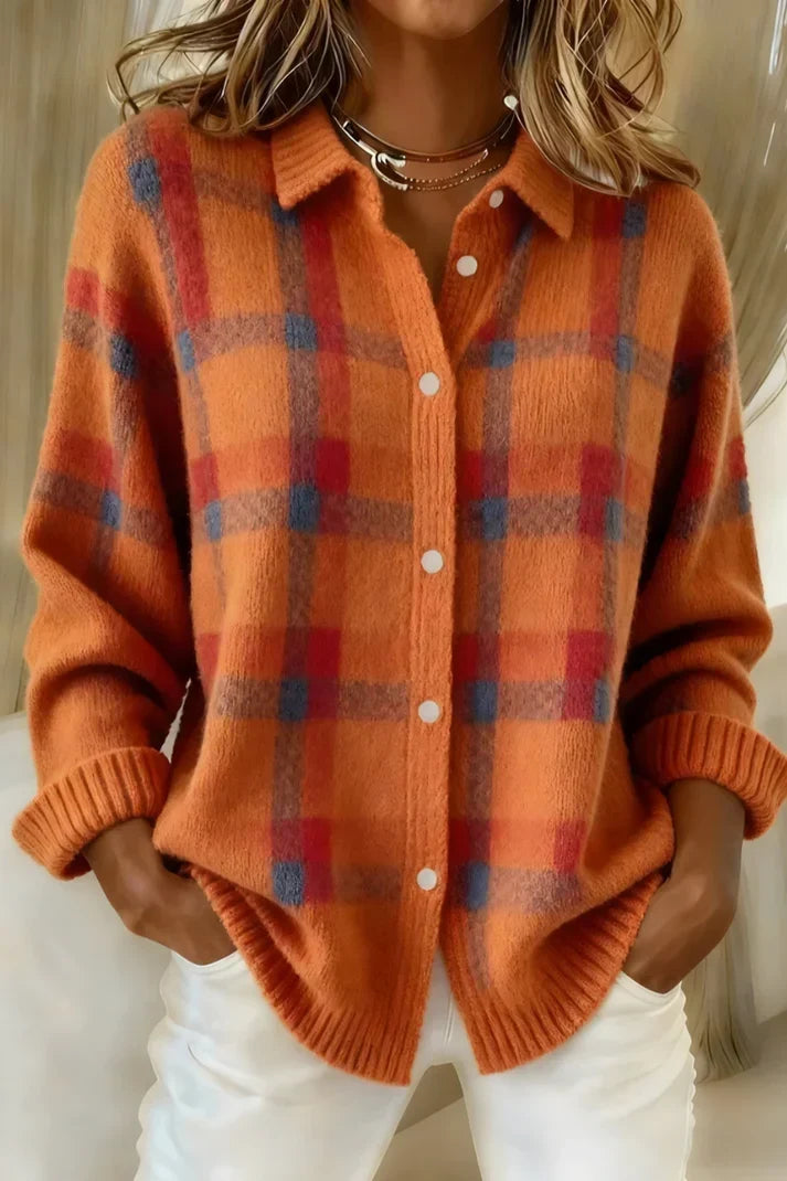 ZAFIRA™ | CAMISA ABOTONADA ESTILO CÁRDIGAN