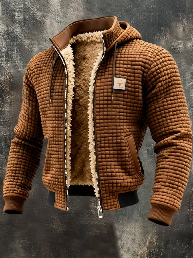 HONEIST | CHAQUETA BORREGO CON CAPUCHA