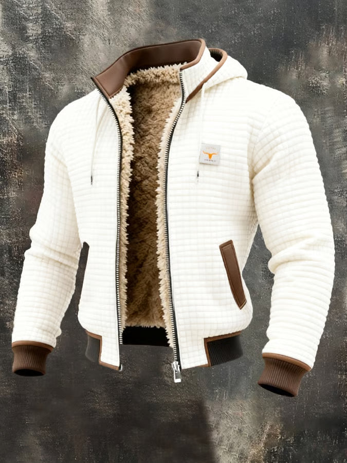 HONEIST | CHAQUETA BORREGO CON CAPUCHA