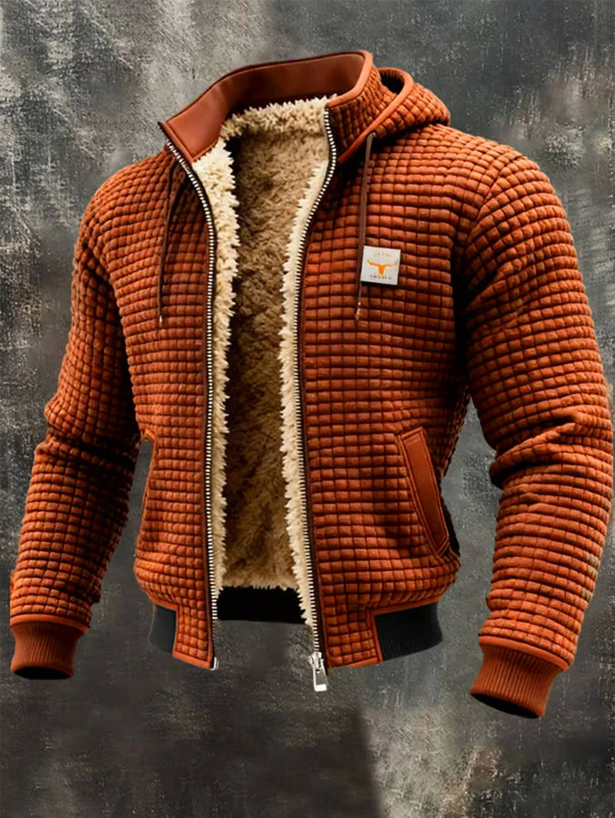 HONEIST | CHAQUETA BORREGO CON CAPUCHA
